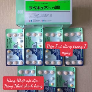Thuốc đặc trị vi khuẩn HP dạ dày Rabecure 400 Nhật Bản