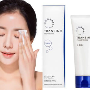 Sữa rửa mặt Transino Clear Wash – Trị nám trắng da số 1 Nhật Bản